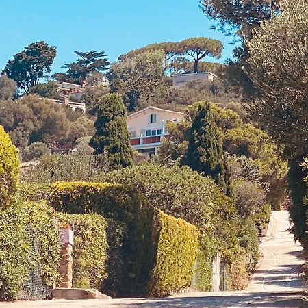 Appartamento Les Oreades, Studio Le Marin Avec Vue Mer Imprenable Île du Levant Esterno foto
