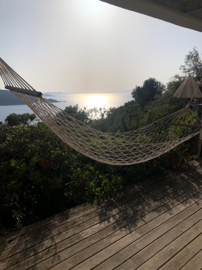 Appartamento Les Oreades, Studio Le Marin Avec Vue Mer Imprenable Île du Levant Esterno foto